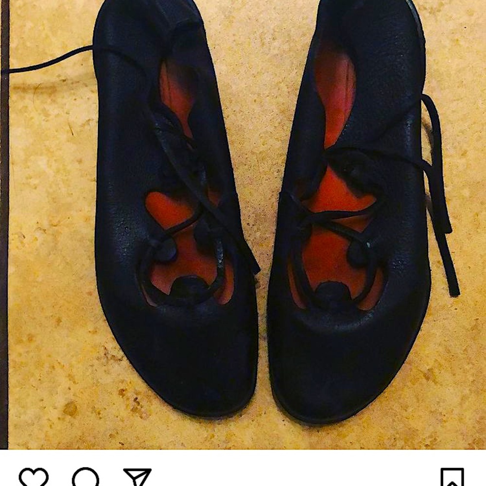 Black Tie Up Shoe